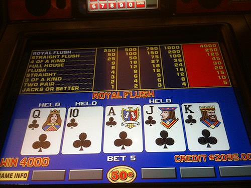 video poker rules